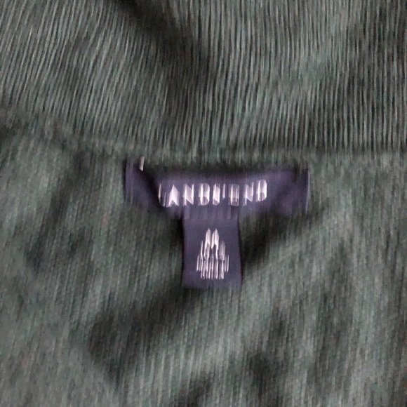 Sz m lands end faux wrap sweater - Picture 3 of 3